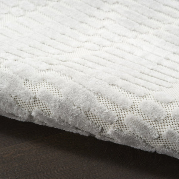 HomeRoots 7' Gray Geometric Area Rug - Modern Style, Durable Design & Perfect for Any Room in Your Home 7' X 9' 569745