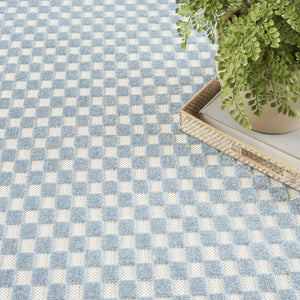 HomeRoots 8' Blue Geometric Area Rug - Modern Design for Contemporary Spaces, Ideal for Living Rooms & Bedrooms 8' X 10' 569750