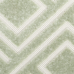 HomeRoots 8' Modern Green Geometric Area Rug - Stylish Contemporary Design for Living Rooms and Entryways 8' X 10' 569758