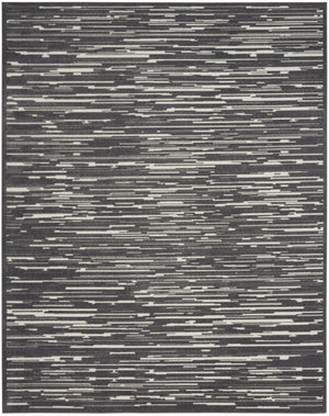 HomeRoots 7' Modern Gray Geometric Area Rug - Chic Design for Living Rooms, Durable & Versatile Home Decor 8' X 10' 569762