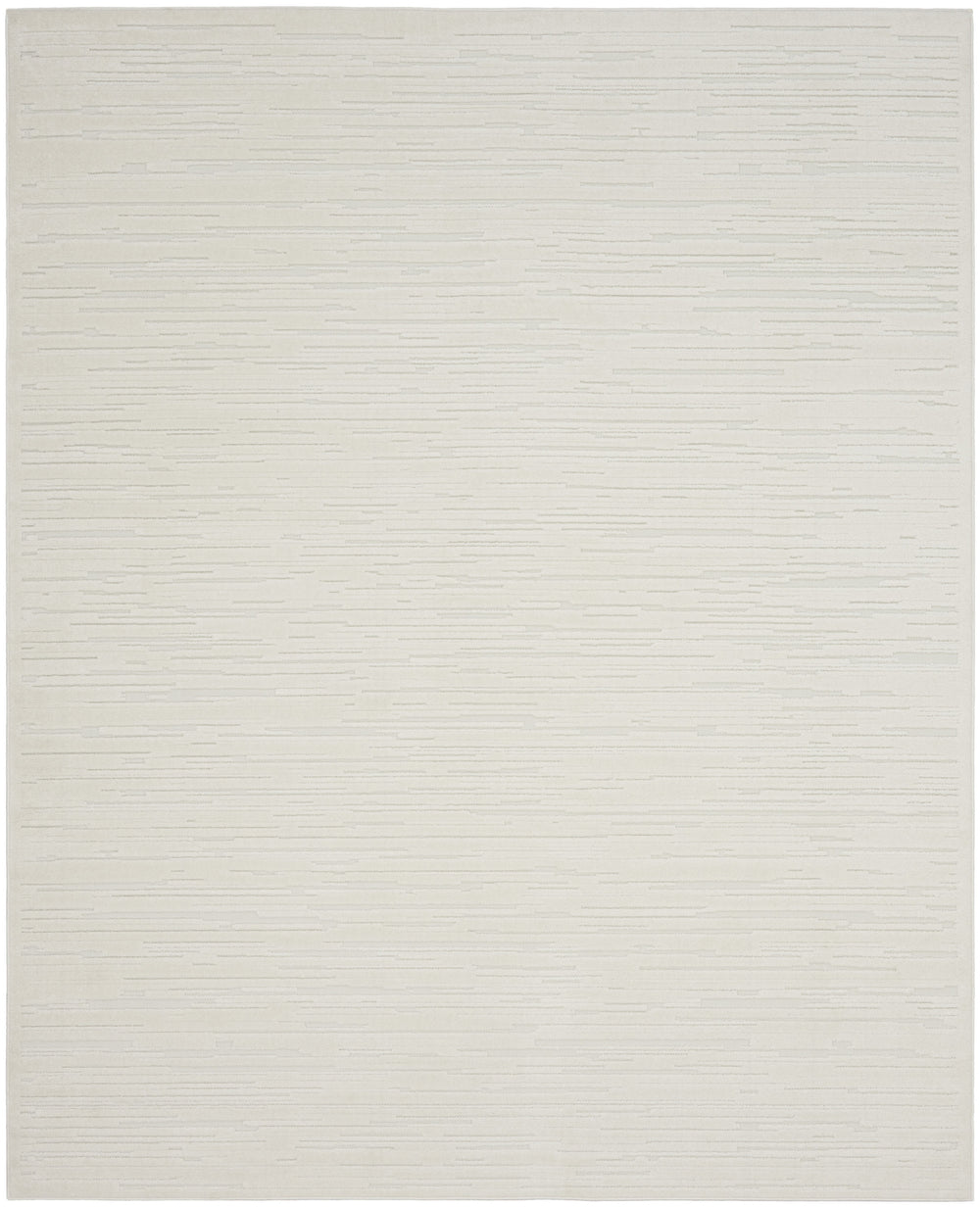 Homeroots 8' X 10' Ivory Geometric Area Rug  Polypropylene 569766