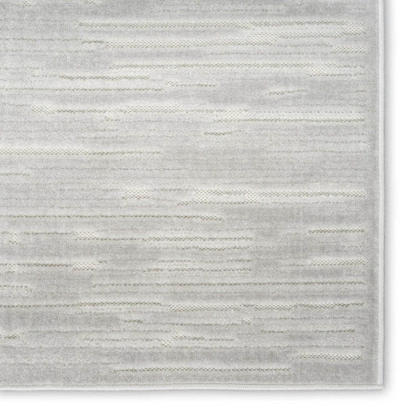HomeRoots 8' Modern Gray Geometric Area Rug - Durable, Low-Maintenance Design for Stylish Home Interiors 8' X 10' 569770