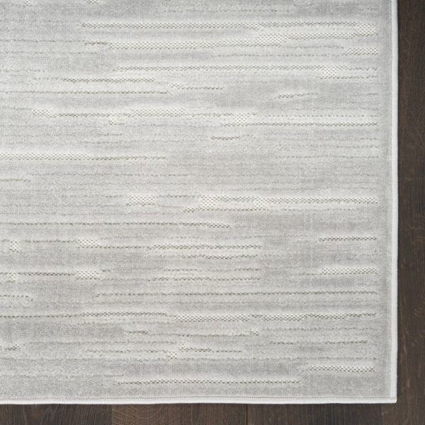 HomeRoots 8' Modern Gray Geometric Area Rug - Durable, Low-Maintenance Design for Stylish Home Interiors 8' X 10' 569770
