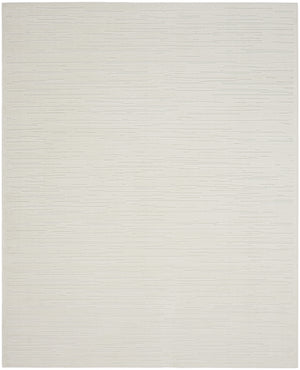 Homeroots 9' X 12' Ivory Geometric Area Rug  Polypropylene 569794