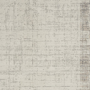 Homeroots 4' X 6' Ivory And Gray Abstract Area Rug  Polypropylene 569824