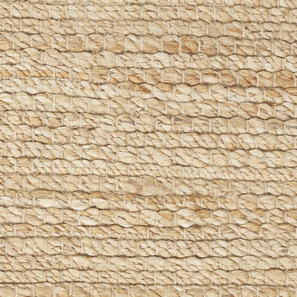 HomeRoots 10' Handcrafted Beige Jute Runner Rug - Natural Elegance for Hallways, Kitchens, and Entryways 12' Runner 569875