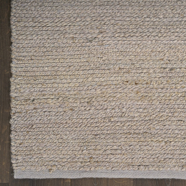 HomeRoots 4' Hand Woven Gray Jute Area Rug - Artisan Crafted, Durable, Natural Texture for Stylish Home Decor 4' X 6' 569876