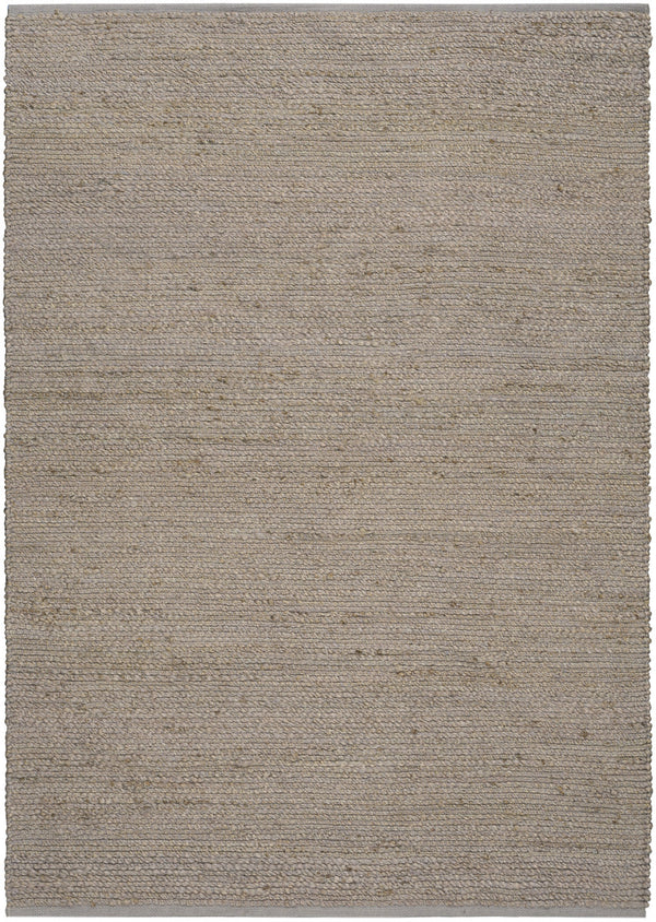 Homeroots 4' X 6' Gray Jute Hand Woven Area Rug  Jute 569876