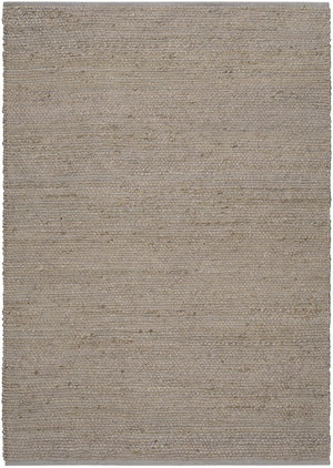 HomeRoots 4' Hand Woven Gray Jute Area Rug - Artisan Crafted, Durable, Natural Texture for Stylish Home Decor 4' X 6' 569876