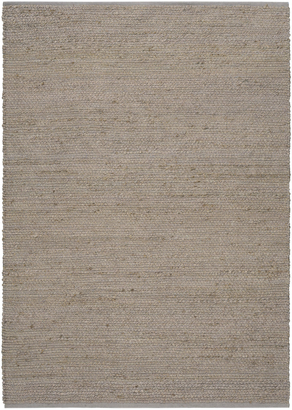 Homeroots 5' X 7' Gray Jute Hand Woven Area Rug  Jute 569881