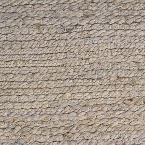 HomeRoots 4' Hand Woven Gray Jute Area Rug - Artisan Crafted, Durable, Natural Texture for Stylish Home Decor 5' X 7' 569881