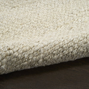 HomeRoots 4' Hand Woven Ivory Jute Area Rug - Timeless Texture for Entryways, Bedrooms, and Coastal Decor 8' X 10' 569888