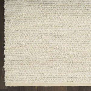 HomeRoots 4' Hand Woven Ivory Jute Area Rug - Timeless Texture for Entryways, Bedrooms, and Coastal Decor 8' X 10' 569888