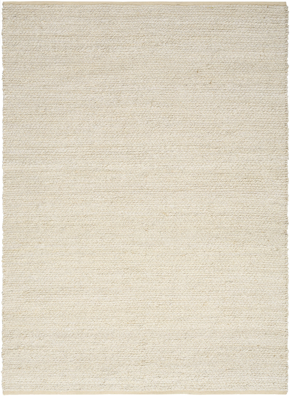 Homeroots 8' X 10' Ivory Jute Hand Woven Area Rug  Jute 569888
