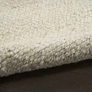 Homeroots 8' X 10' Ivory Jute Hand Woven Area Rug  Jute 569888