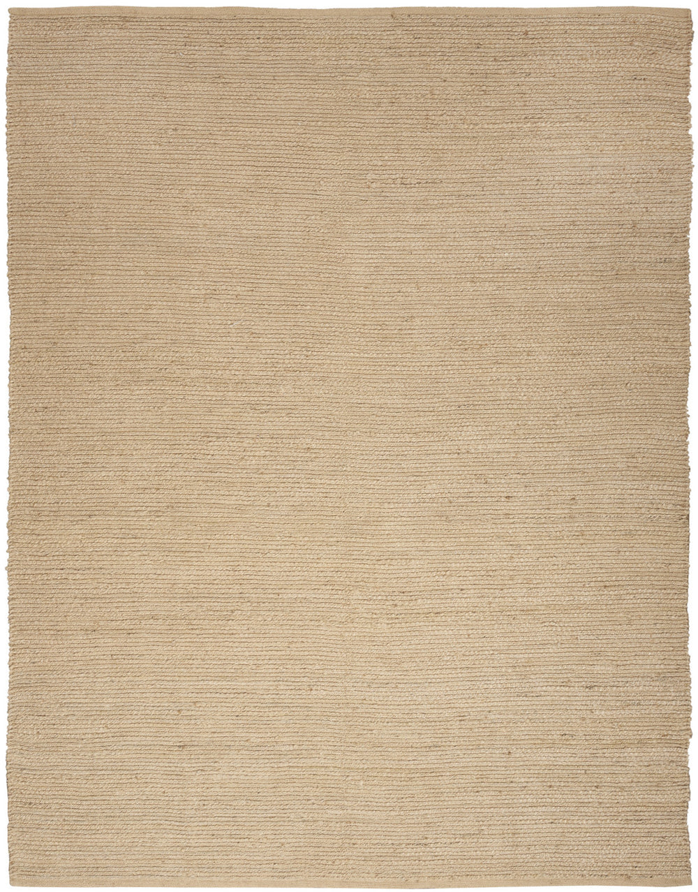 Homeroots 9' X 12' Beige Jute Hand Woven Area Rug  Jute 569891