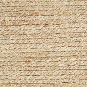 HomeRoots 7' Hand-Woven Beige Jute Area Rug - Eco-Friendly, Durable Design for Elegance in Any Living Space 9' X 12' 569891