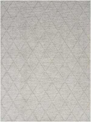 Homeroots 4' X 6' Gray Wool Geometric Area Rug  Wool 569920