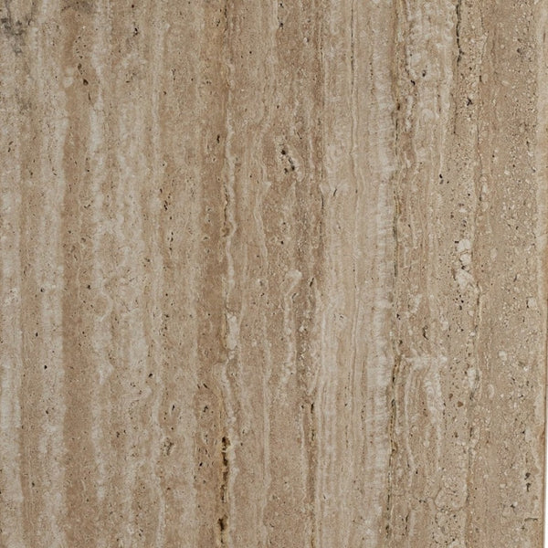 HomeRoots 20" Beige Marble End Table - Contemporary Artisan Design, Durable Natural Stone, No Assembly Required! 569939