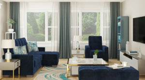 English Elm Primenest Versatile Upholstered Chaise Lounge With Storage - Modern Comfort & Easy Click-Clack Design B030P303542-GIGA