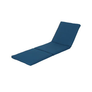 English Elm Christopher Knight Home® - JAMAICA Plush Outdoor Lounge Cushion with UV, Water & Fade Resistance for Patio Comfort 26.5x25.5x7 Blue 62575.00CUSH-BLU
