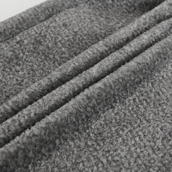 English Elm U_Style Plush velvet 4-seater sofa with sponge-spring seats, removable back cushions, modern comfort and style Gray WY000450AAE