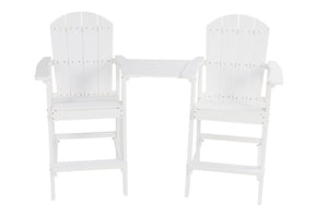 English Elm Lounge Chair - All-Season Outdoor Comfort With Durable Hips, Stainless Steel, Weather-Resistant Design W2085P364120