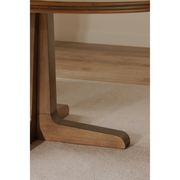 English Elm Charles Solid Pine Square Dining Table Seats 6 Natural Grain Farmhouse Kitchen B2769S00014