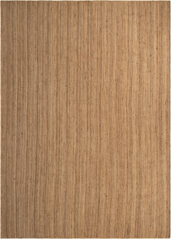 Unique Loom Braided Jute Dhaka Hand Braided Solid Rug Natural, Natural 12' 2" x 16' 1"