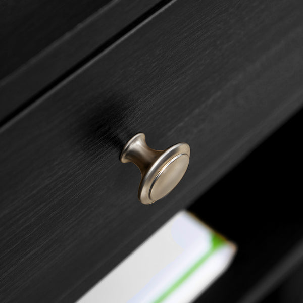 English Elm Vinsetto Mobile Printer Table with Drawer & Adjustable Shelf, Locking Casters, Compact 132lb Capacity W2225P173912