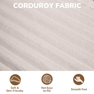 English Elm 105" L-Shaped Modular Sofa - Plush All-Foam Design, Space-Saving, Easy Maintenance For Modern Living W1710S00426