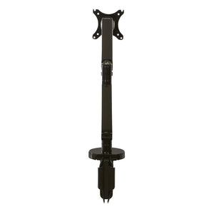OSP Home Furnishings Single Monitor Arm with Gas Lift and Full Articulation for Ergonomic Desk Setup Black A2MAS1730-BK