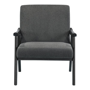 OSP Home Furnishings Weldon Armchair Charcoal