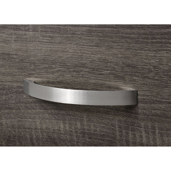 English Elm Gregory Grey Oak 5-Drawer Chest — Contemporary Grey Oak Finish, Durable Interlocking Joints, Modern Hardware Storage Elegance B062P331060