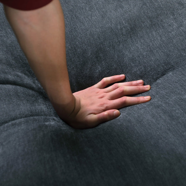 English Elm Modular Sectional Sofa Set - Versatile Right-Facing Armchair In Soft Grey Chenille For Comfort W1123P178259