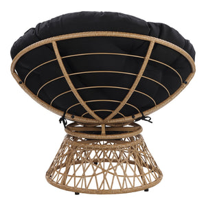 OSP Home Furnishings Papasan Chair Black