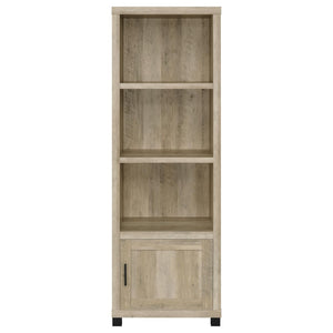 English Elm Arnaud Matte Black 3 Piece Entertainment Center with Media Towers for Living Room B062S01766