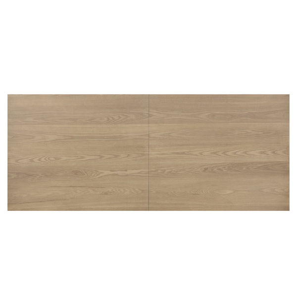 English Elm Christopher Knight Home® - 95Inches Contemporary Industrial Dining Table In Light Ash - Seats 6-10, Durable, Stylish Centerpiece N771P346933A_N771P346934A