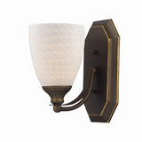 Mix and Match Vanity 5'' Wide 1-Light Vanity Light - Aged Bronze 570-1B-WS Elk Lighting