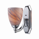 Mix and Match Vanity 5'' Wide 1-Light Vanity Light - Polished Chrome 570-1C-CR Elk Lighting