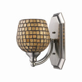 Mix and Match Vanity 5'' Wide 1-Light Vanity Light - Polished Chrome 570-1C-GLD Elk Lighting