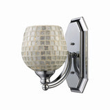 Mix and Match Vanity 5'' Wide 1-Light Vanity Light - Polished Chrome 570-1C-SLV Elk Lighting