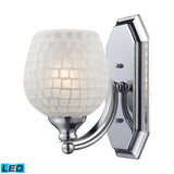 Mix and Match Vanity 5'' Wide 1-Light Vanity Light - Polished Chrome 570-1C-WHT-LED Elk Lighting