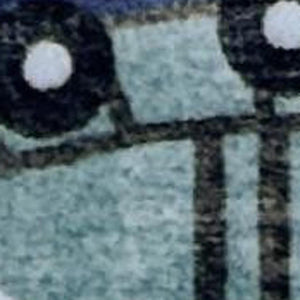 HomeRoots 5' Playful Transportation Youthful Area Rug in Gray, Brown & Blue - Durable, Soft, Easy Care Design 7' X 10' 570001