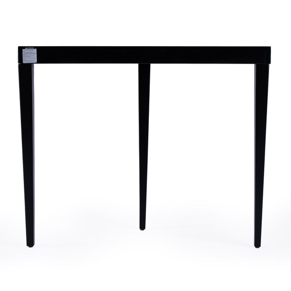 Butler Specialty Ingrid Elegant Demilune Console Table With Stunning Veneer And Solid Wood Legs For Lasting Durability Black Poplar Wood,Veneer,Fiberboard 5700111-butler