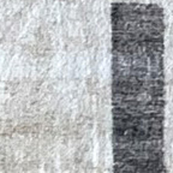 HomeRoots 5' Abstract Beige and Brown Area Rug - Modern Durable Design for Stylish Living Spaces and Easy Care 7' X 10' 570061