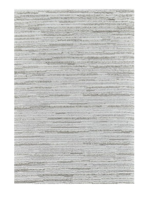HomeRoots 8' Gray Abstract Area Rug - Modern Textured Design for Elegant Home Décor & Busy Households 8' X 11' 570070
