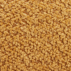 English Elm Upholstered Cocoon Accent Chair Ergonomic Curved Frame Soft Breathable Fabric Lounge Seat Ginger T3623P434430