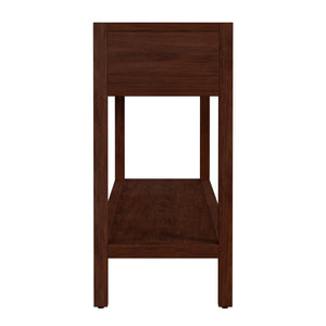 Butler Specialty Company Lark 65 In. W Elegant Wood Console Table With 3 Drawers And Shelf Storage Medium Brown Acacia Solids,Mdf,Acacia Veneers 5701489-butler