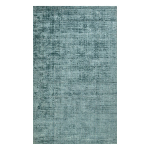 HomeRoots 4' Sea Green and Light Blue Abstract Hand-Woven Area Rug for Luxurious, Modern Home Décor 10' X 14' 570217
